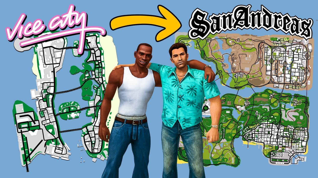 GTA VICE CITY 'DEN GTA SAN ANDREAS 'A GİTTİM! TOMMY & CJ BİR ARADA! 2025 YENİ VERSİYON