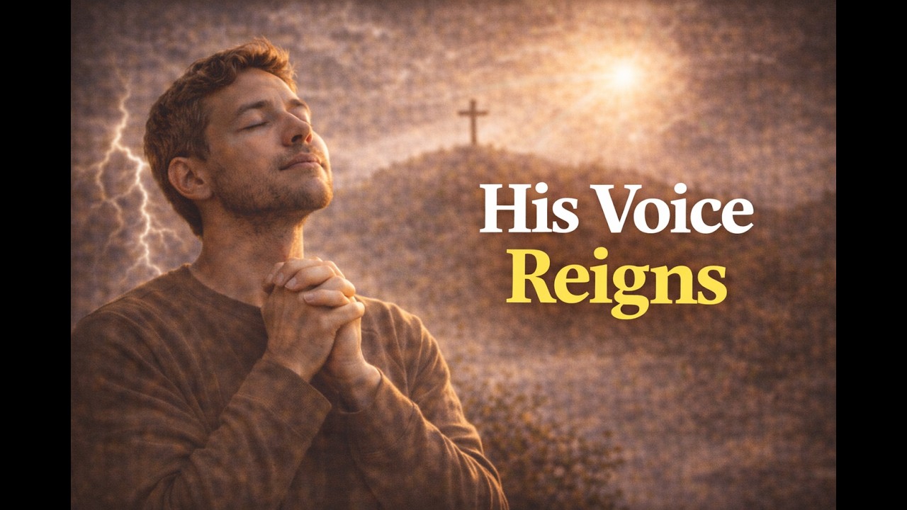 Prayer honoring God’s powerful voice and sovereign strength