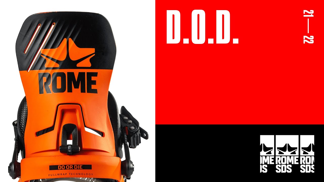 2022 Rome D.O.D. Snowboard Bindings