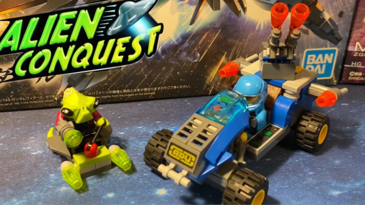 LEGO Alien Conquest - Alien Defender 7050 (Обзор на Русском)🛸