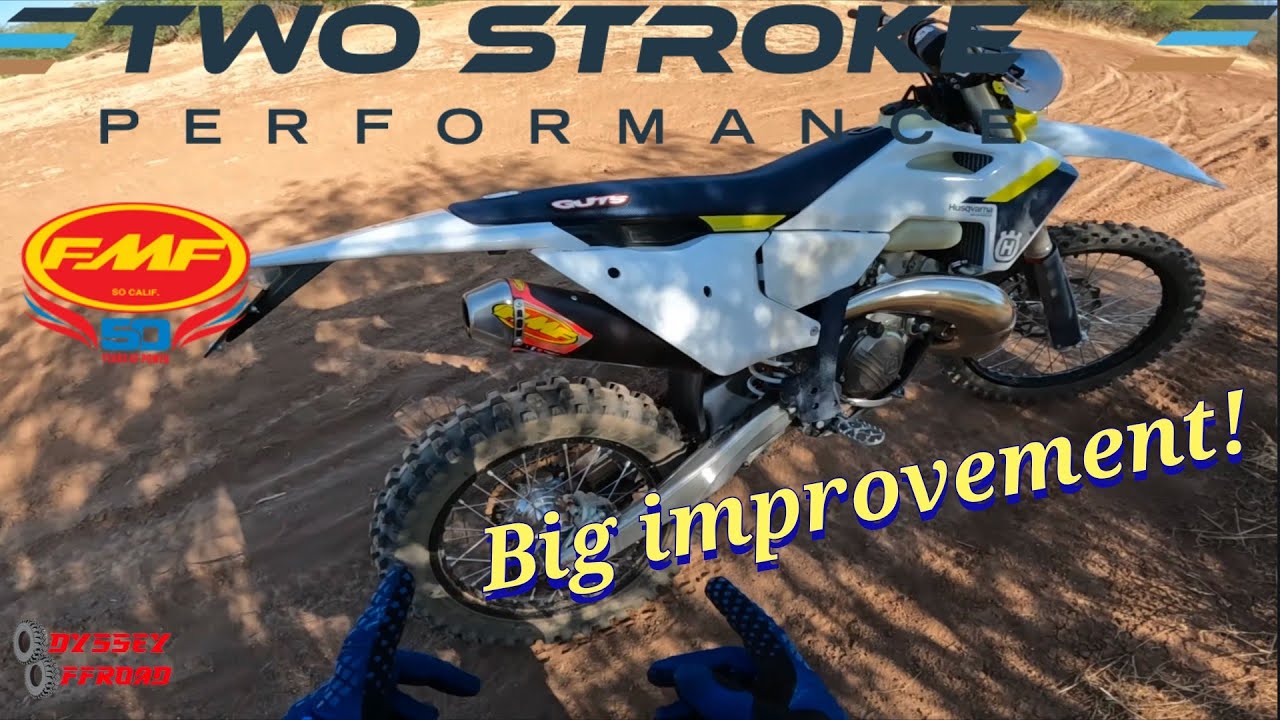 My 25' Husqvarna TE 250 gets TSP tune and FMF exhaust  -ERM install and test ride