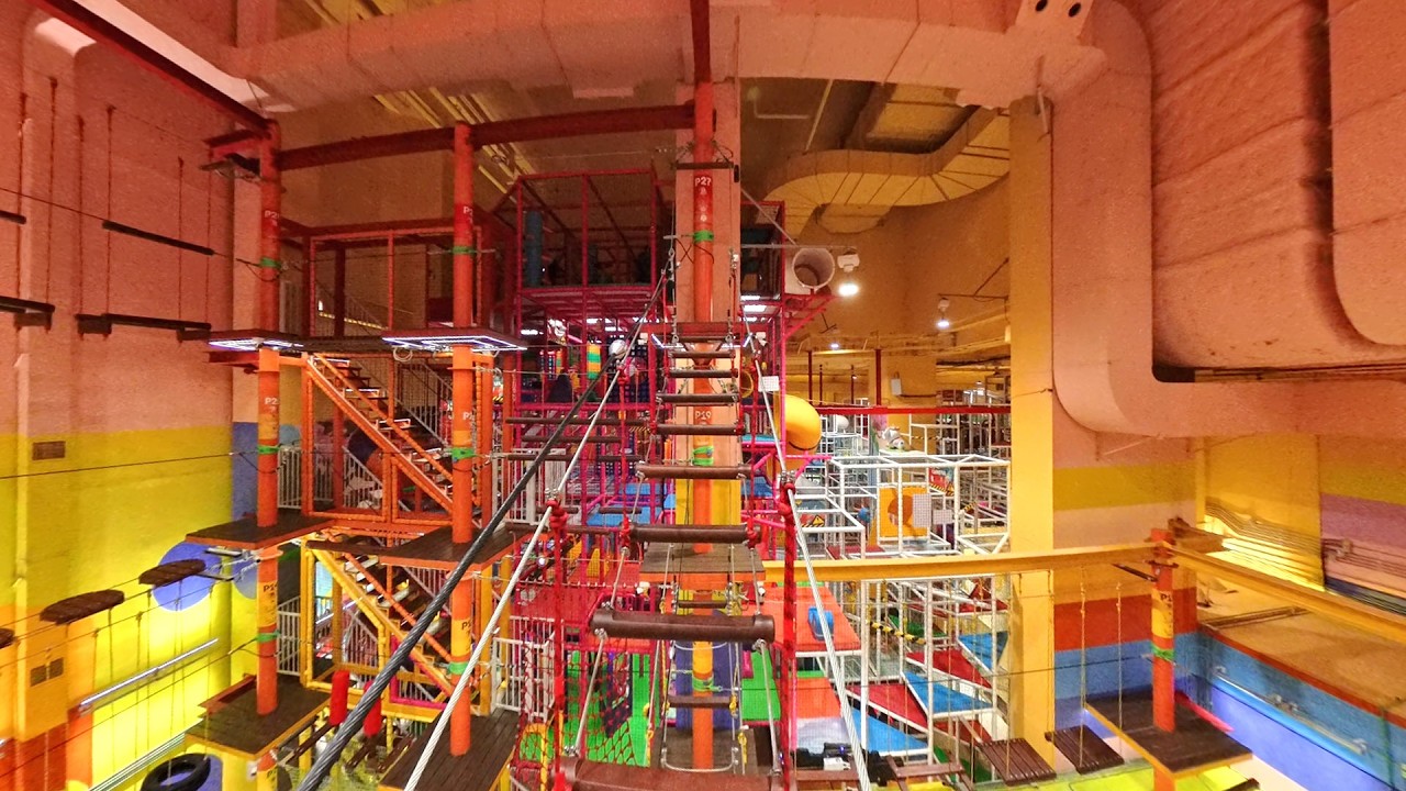 ตะลุยฐานเชือกผจญภัยกลางห้าง 360° | Harbor Adventure วันแบงคอก