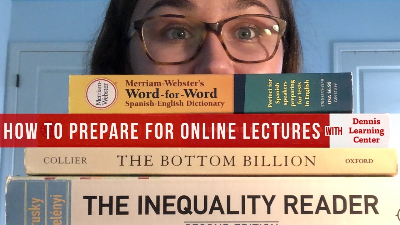 How to Prepare for Online Lectures