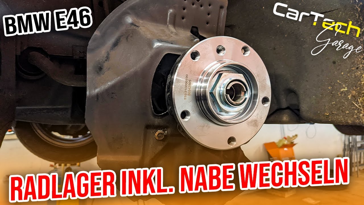 BMW E46 Radlager / Radnabe Vorne Wechseln