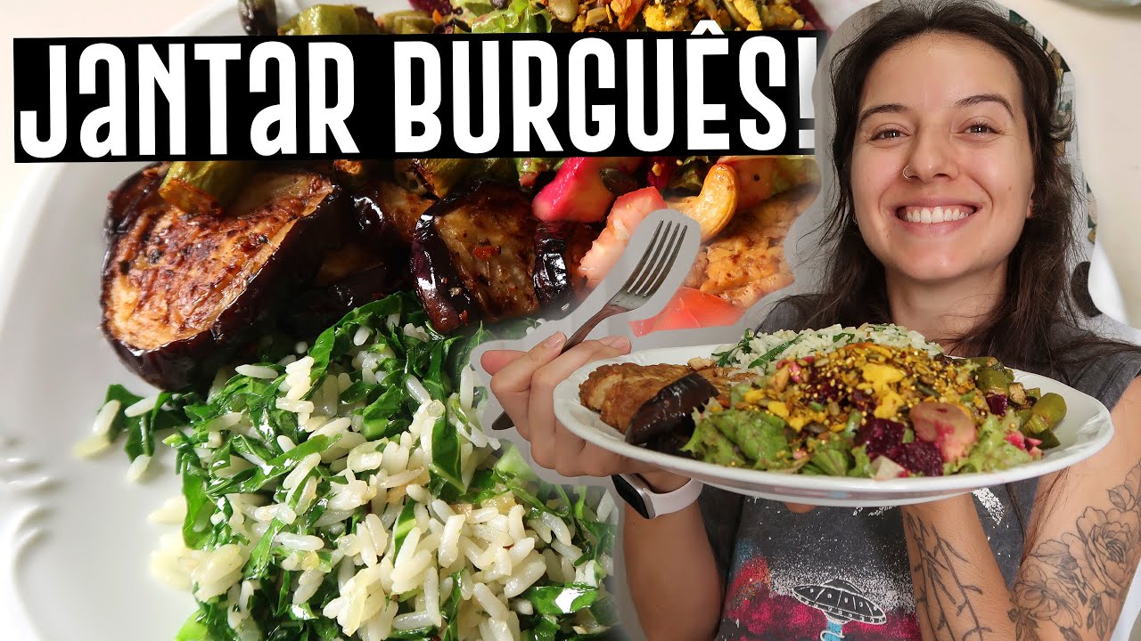 TUDO QUE COMEMOS EM UM DIA VEGANO | SÓ COMIDA GOSTOSA E UM JANTAR BEM BURGUÊS SAFADO | TNM Vegg
