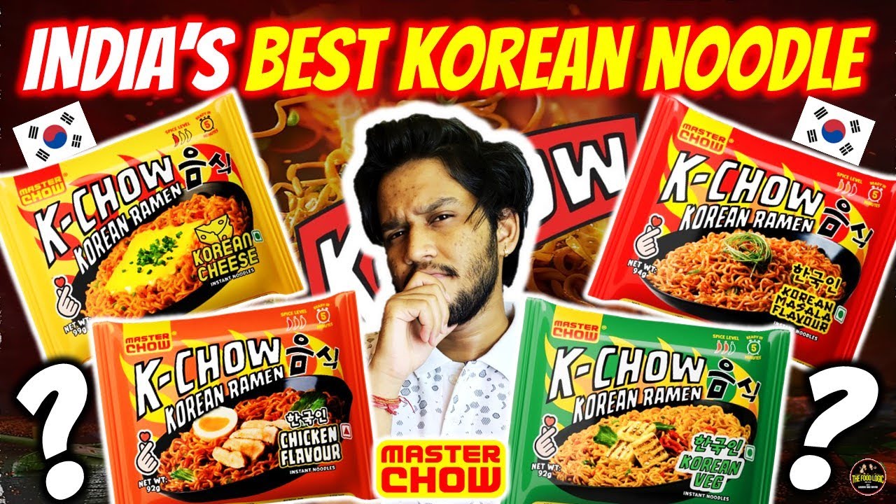Trying MasterChow K Chow Korean Ramen Review 🍜 Worth the Hype?