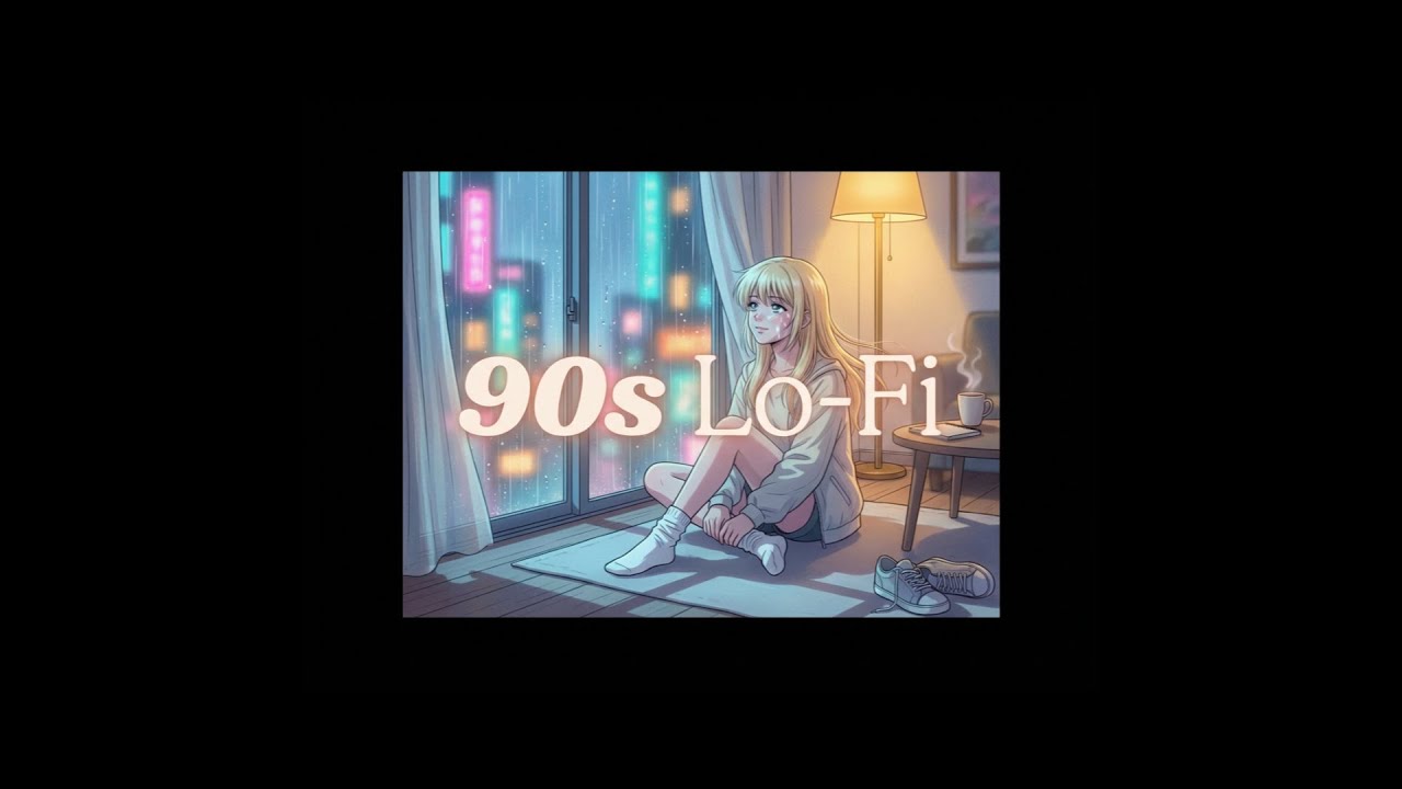 𝐒𝐢𝐥𝐞𝐧𝐭 𝐌𝐨𝐦𝐞𝐧𝐭𝐬 🌧️ 90s Lo‑Fi Beats | Rainy Tokyo Mood