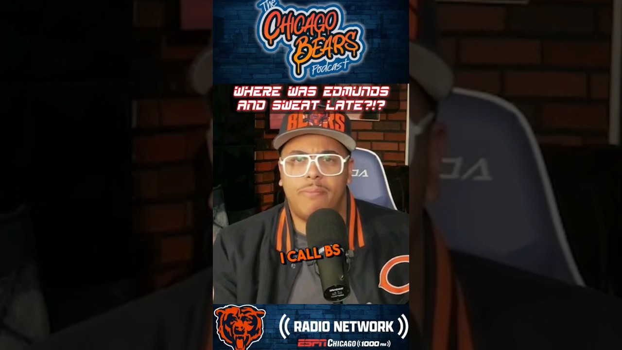 Pat The Designer is dubious of the #bears reasoning for Sweat & Edmunds not being on the field