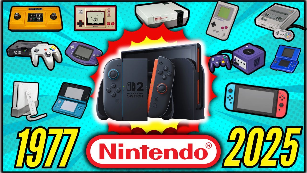 ALL Nintendo Console Trailers (1977-2025)