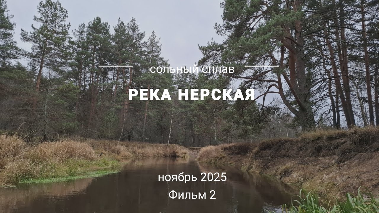 Осенний сплав по реке Нерская. Удивительная река и странные грибы