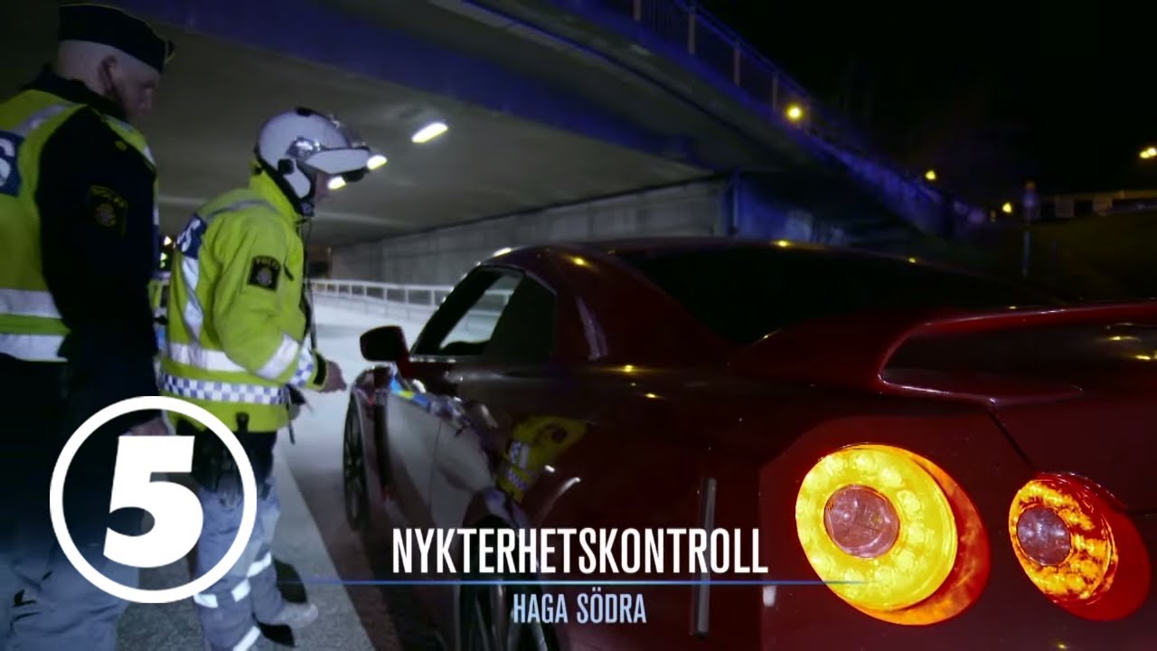 Trafikpoliserna | Man på nykterhetskontroll: 
