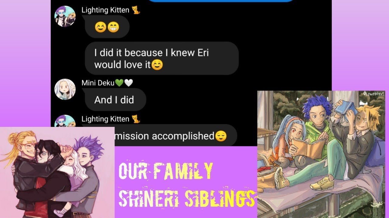 Our Family ShinEri Siblings ( Mina and Toga exposing tik tok) MHA