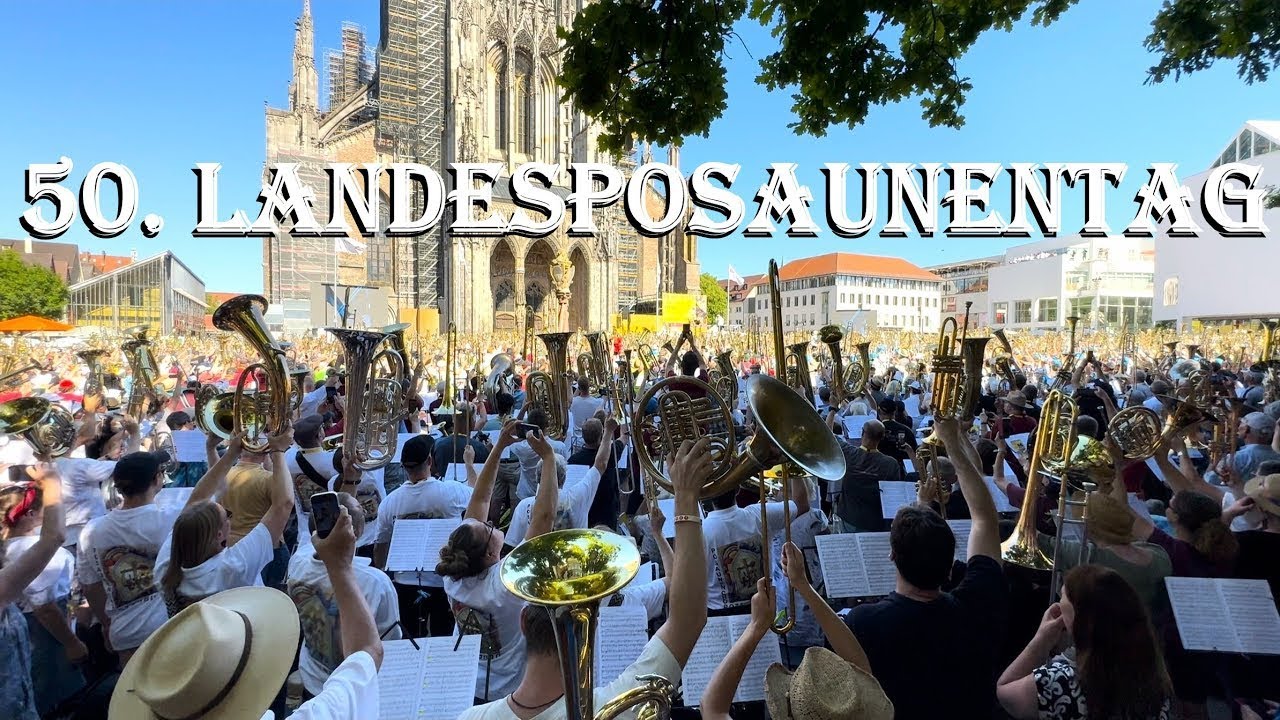 50th State Trombone Festival in Ulm with the motto 