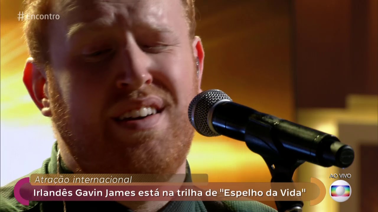 Encontro com Fátima Bernardes 11/03/2019 - Gavin James canta Always