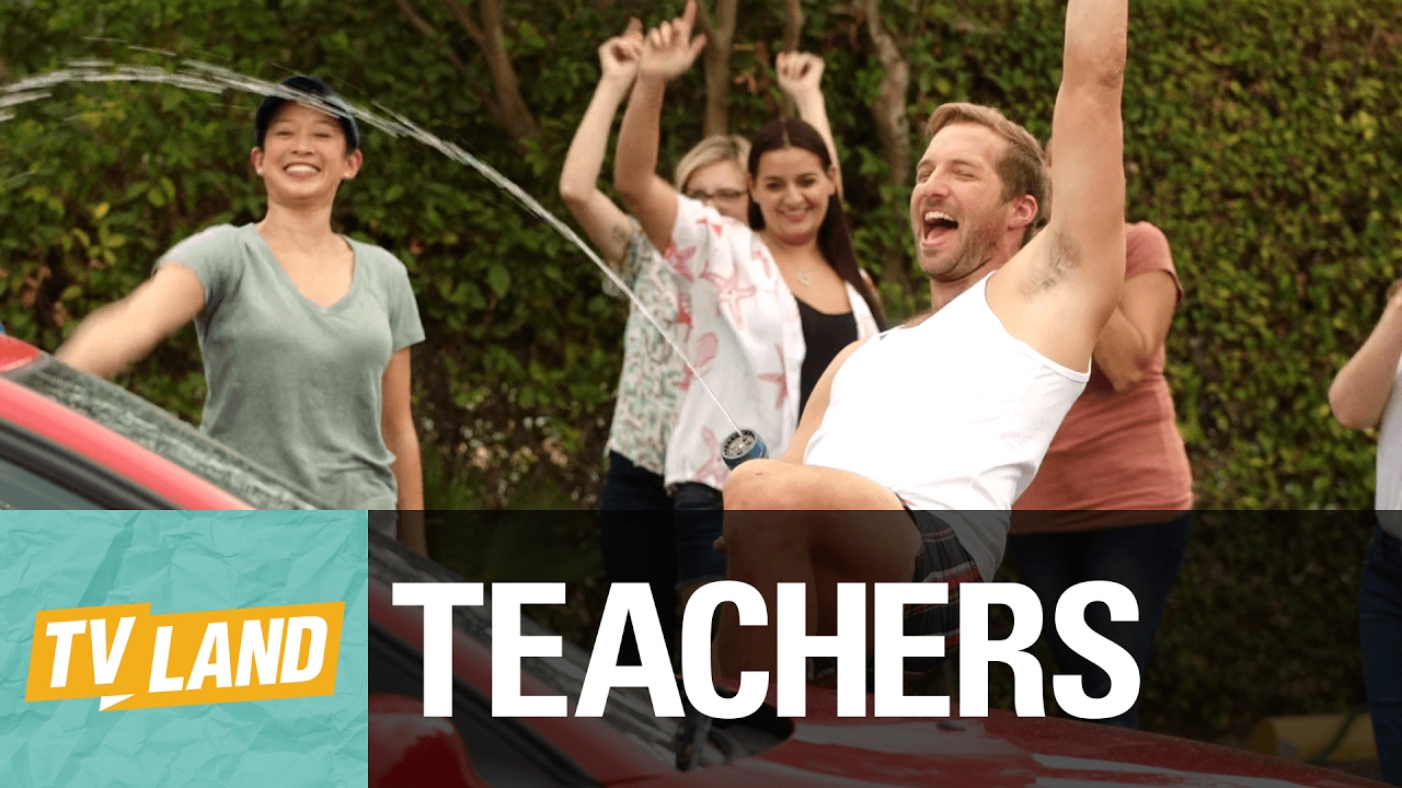 'Ladies, It's Time to Get Wet!' ft. Ryan Hansen Official Clip | Teachers on TV Land (Season 2)