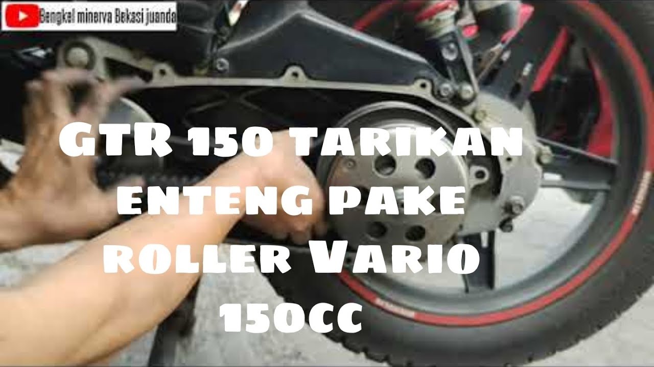 Subtitusi roller Minerva GTR 150 #caraGantiRollerGtr150
