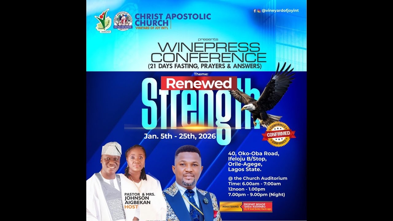 BUILDING/DEVELOPING STRENGTH FOR CHALLANGES IN NIGERIA || DAY 10 || PROPHET DARA KESHINRO.