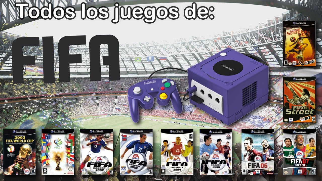 Все игры FIFA для Nintendo Gamecube