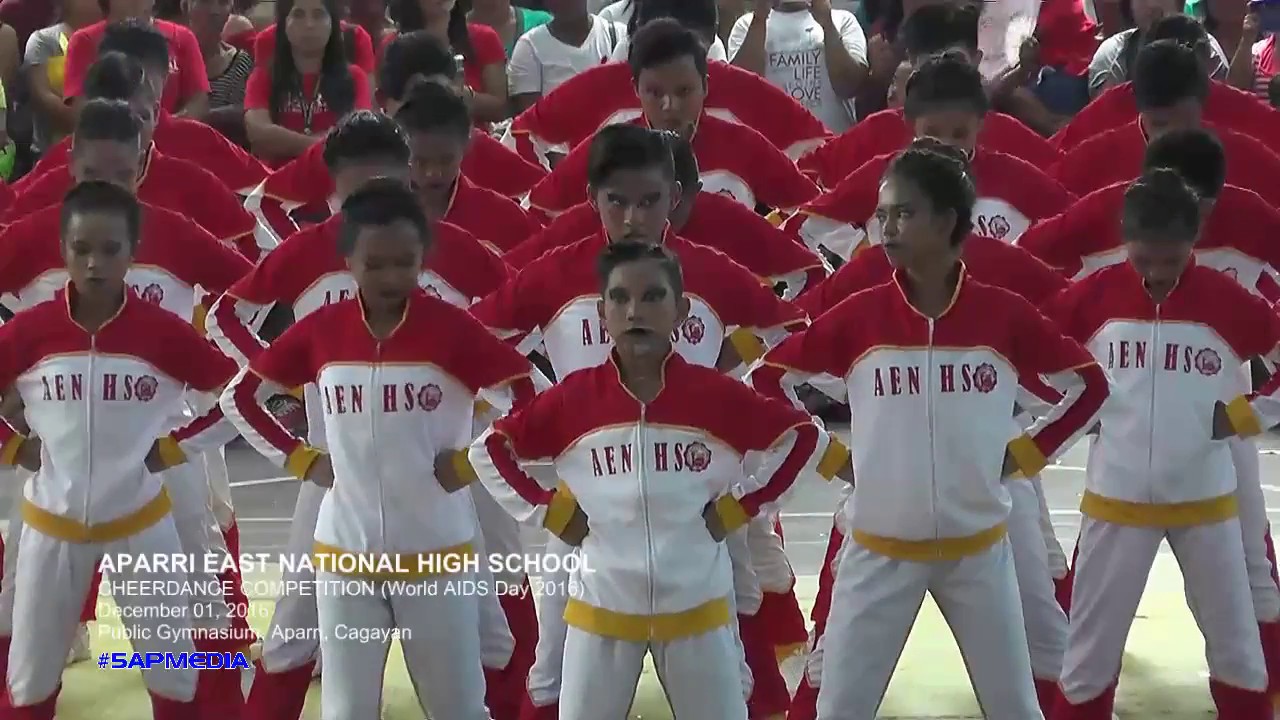 APARRI EAST NATIONAL HIGH SCHOOL Cheerdance Competition (WORLD A.I.D.S. DAY CELEBRATION)
