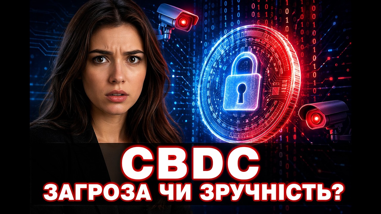 Держава контролюватиме КОЖНУ твою покупку. CBDC - повний розбір. Це має знати кожен