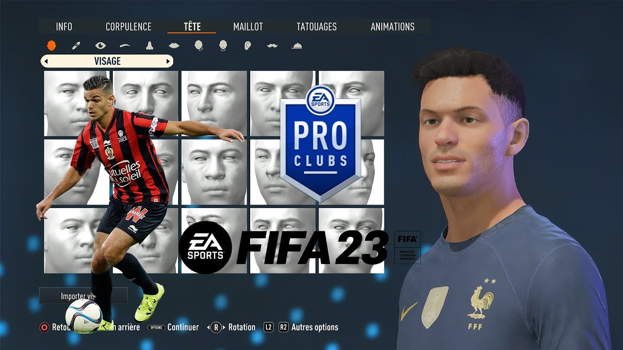 FAIRE  HATEM BEN ARFA SUR CLUB PRO FIFA 23