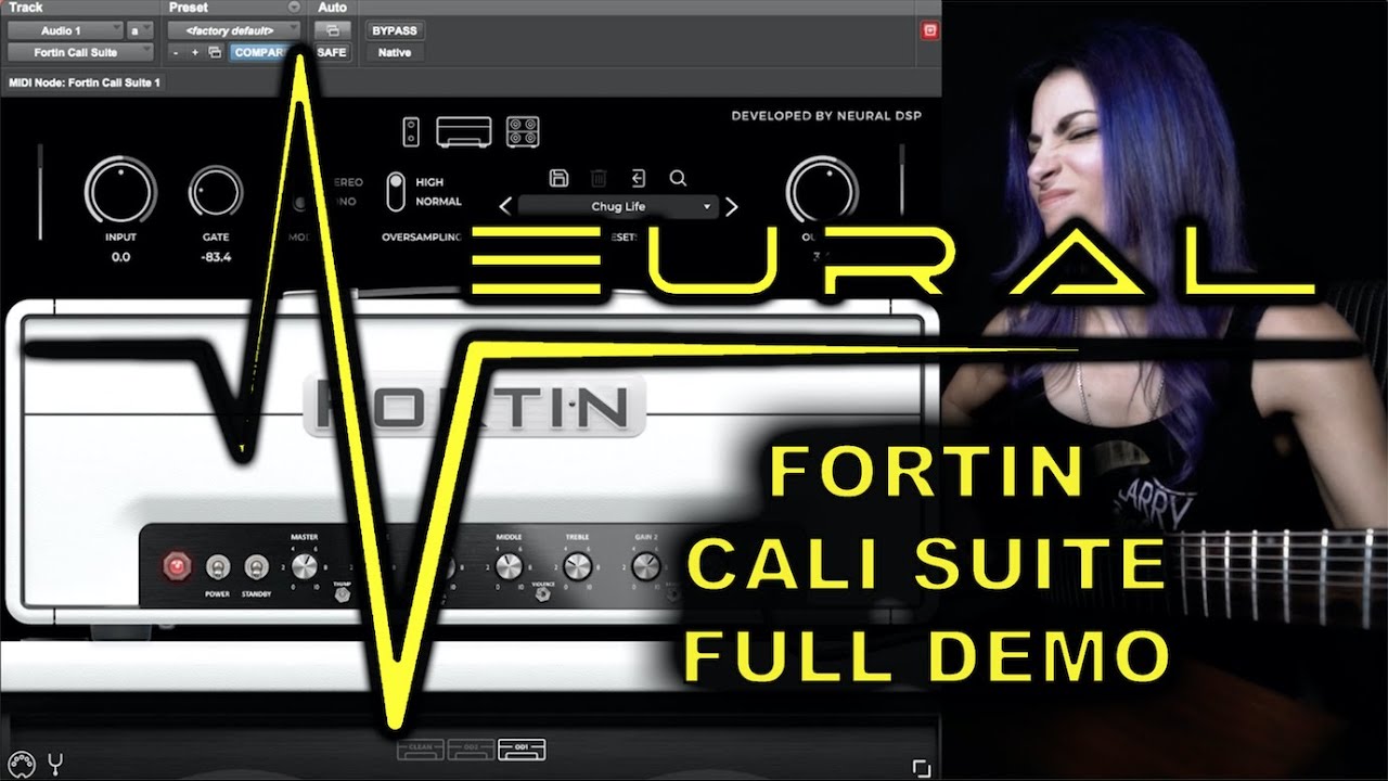 FORTIN CALI SUITE | Neural DSP | FULL Demo with Nicole