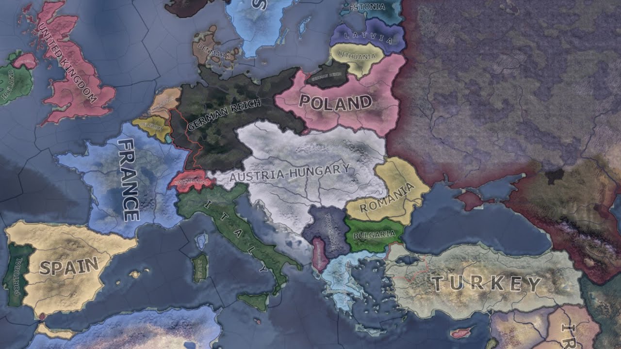 HOI4 Timelapse - What if Hungry Owned all of Austria-Hungary?