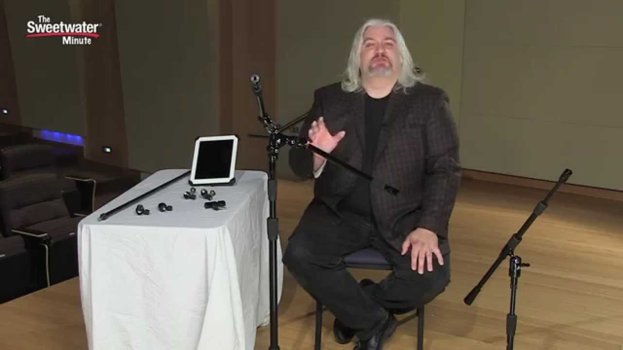 Triad-Orbit Microphone Stand Systems Demo - The Sweetwater Minute, Vol. 235