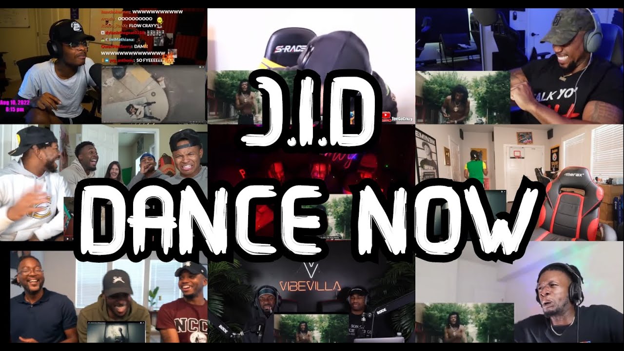 JID - DANCE NOW | UNCUT REACTION MASHUP