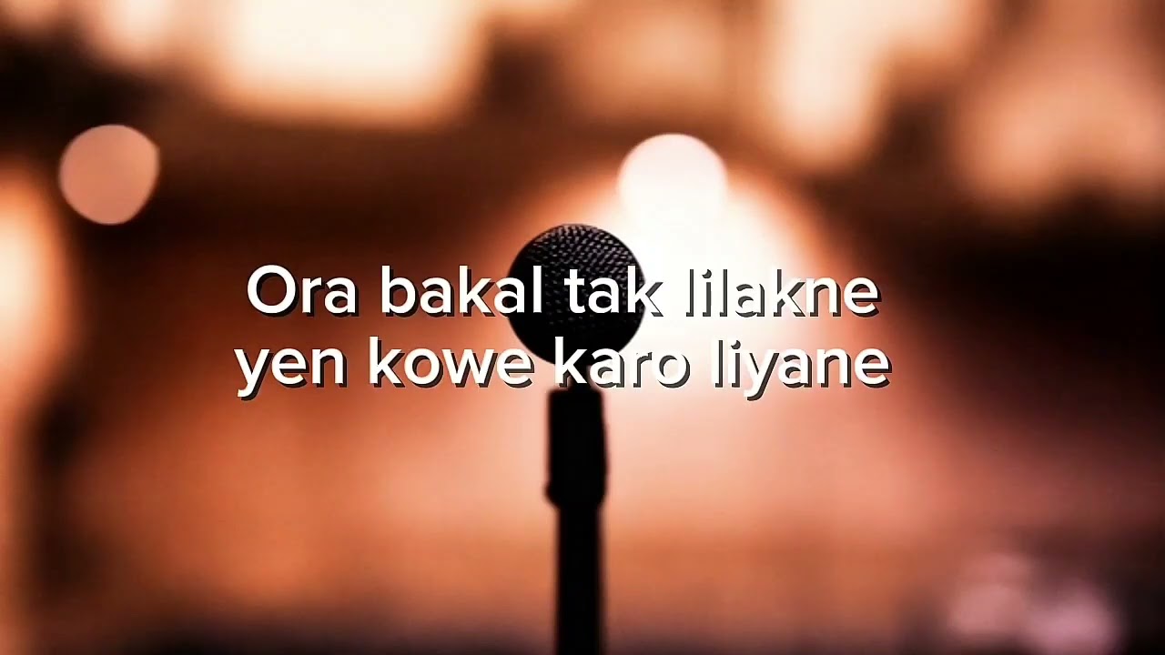 YO MUNG SIJI #AK.ANWAR#COVER AI( KARAOKE) 