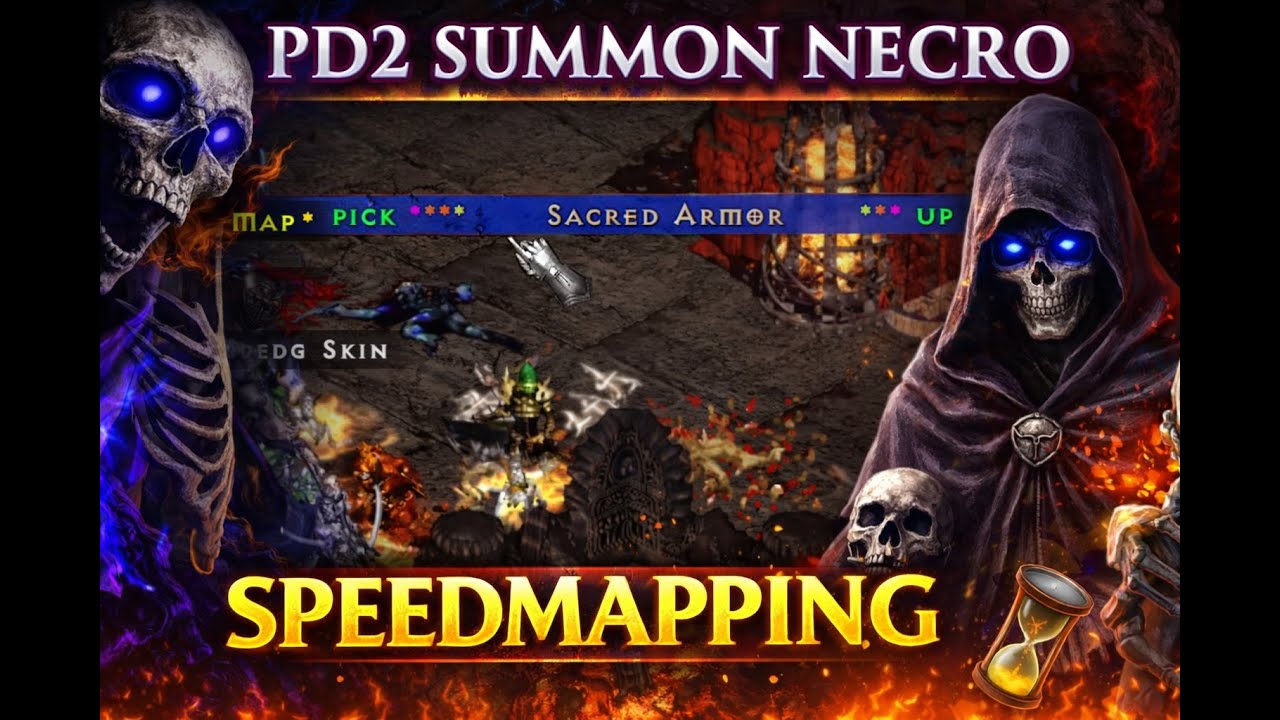 PD2 S12 Speedmapping with Summon Necro