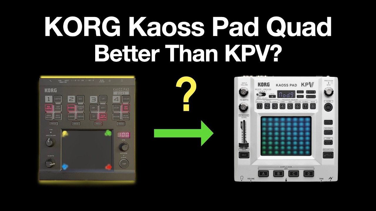 Korg Kaoss Pad V and Kaoss Pad Quad Discussion - Demos