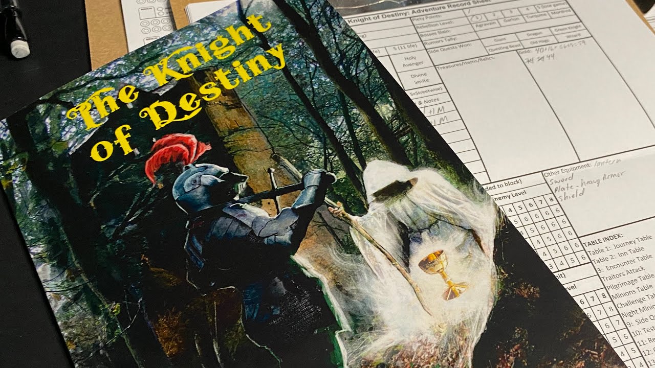 Four Against Darkness - Deep Dive Part 8 - The Knight of Destiny