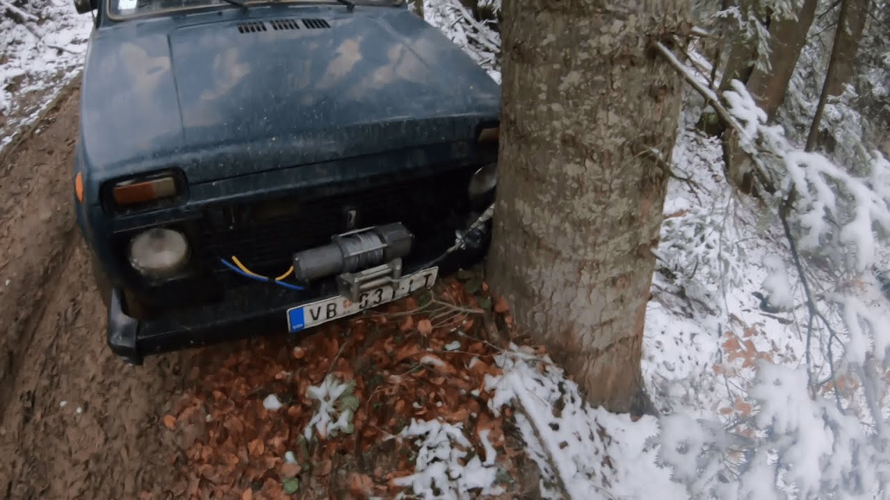 Lada Niva 4x4, Off-Road, Goč, Part 2