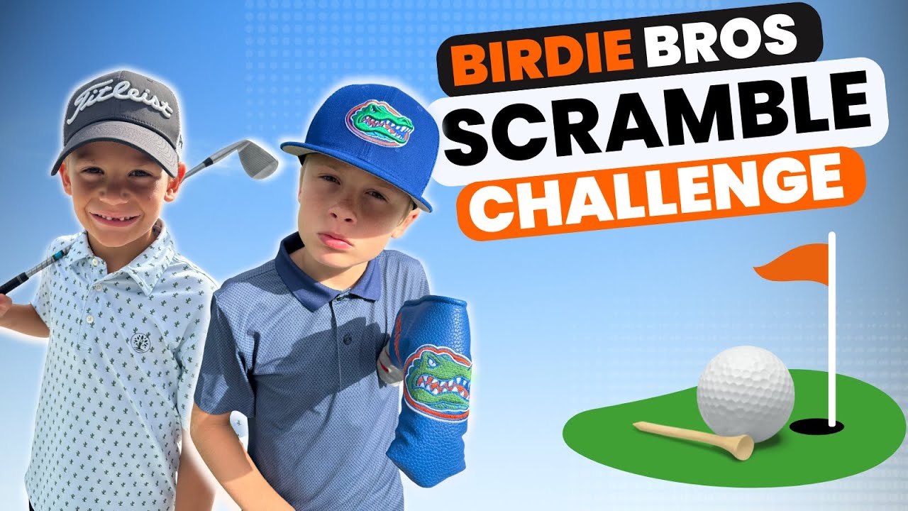 Kid Golfers TEAM UP to BREAK PAR ⛳