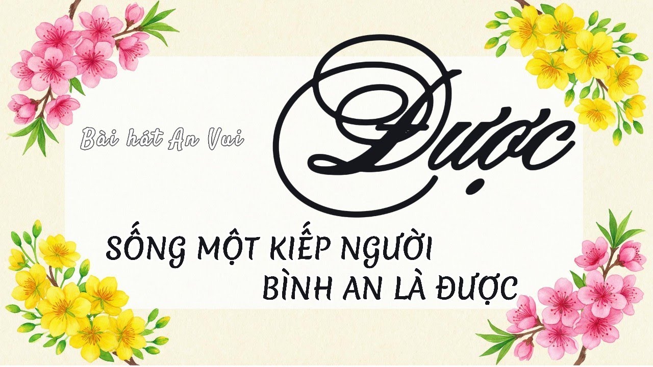 Sống Một Kiếp Người Bình An Là Được #lyrics #loibaihat