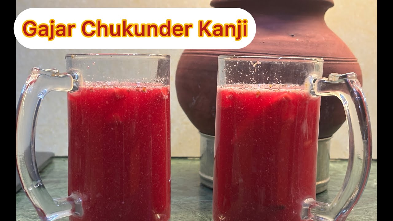 Carrot Beetroot Kanji #probioticdrink#guthealth #kanji #gajar #chukundar #rai #kalnamak #fermented 
