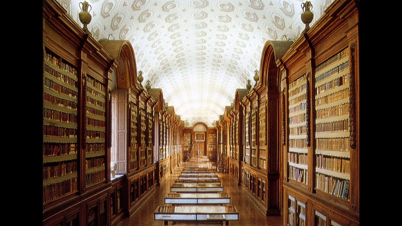 Palatina Library, Palazzo della Pilotta, Parma, Emilia-Romagna, Italy, Europe