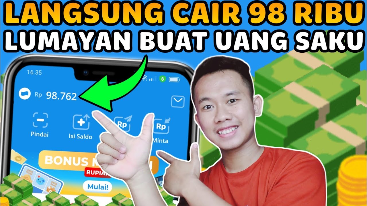 Langsung Cair 98 RIBU🤑! Aplikasi Penghasil Uang 2025 Terbukti Membayar