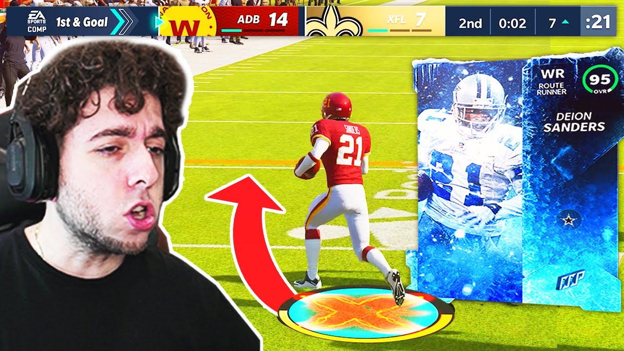 MY FIRST GAME WITH DEION SANDERS! Madden 21 Next Gen Ultimate Team