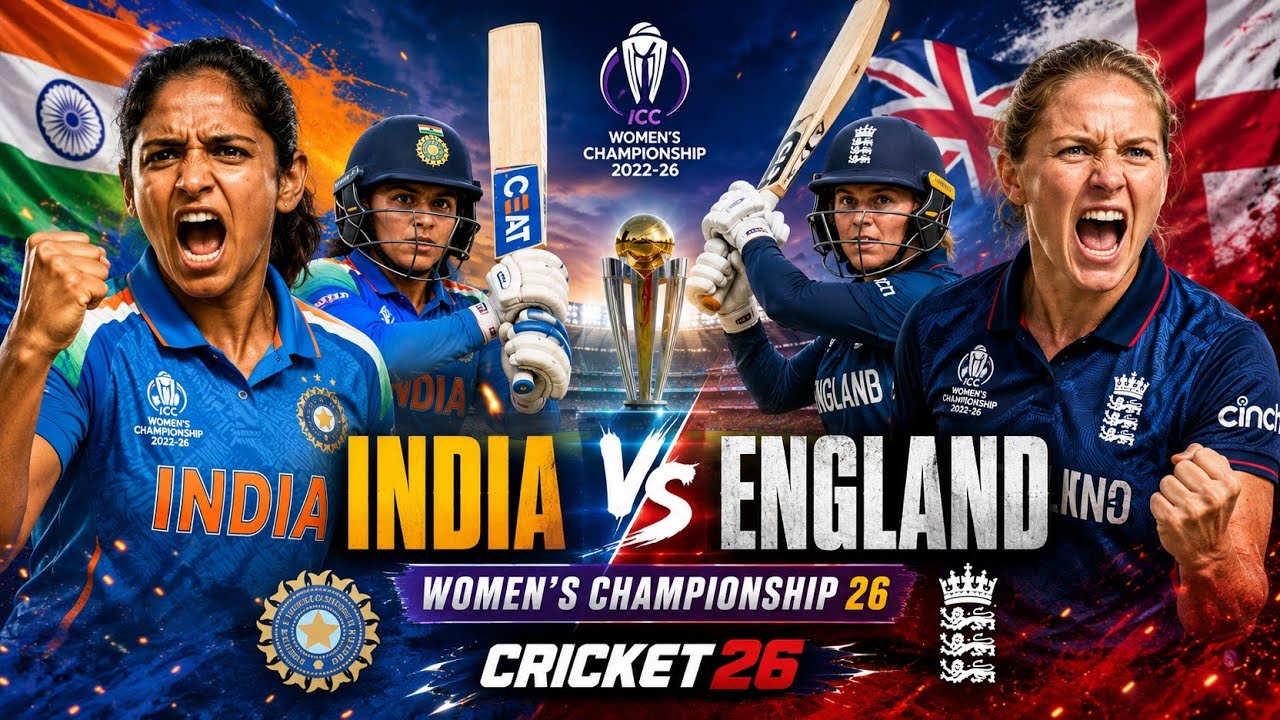 CRICKET 26 - Women's Championship India VS England