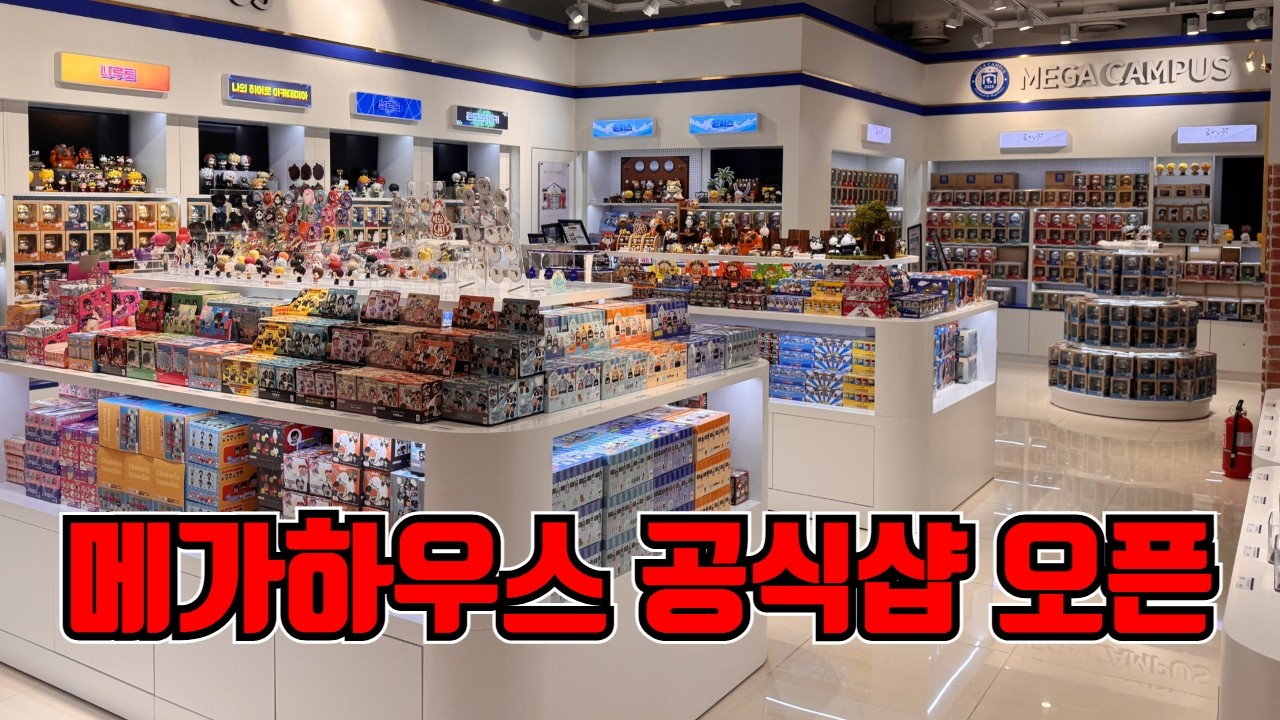 [피규어샵] 귀멸의칼날+원피스 피규어 진짜 많다! 메가하우스 홍대 본점 방문기