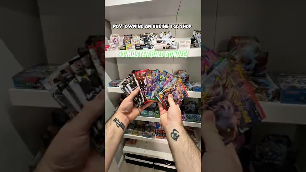 CastellQuest: Pack Courtney&rsquo;s Order | TCG Shop POV #pokemon #packing #pov #bundle #shopping #order