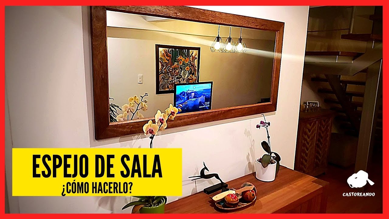 Cómo hacer un Marco para ESPEJO ‼