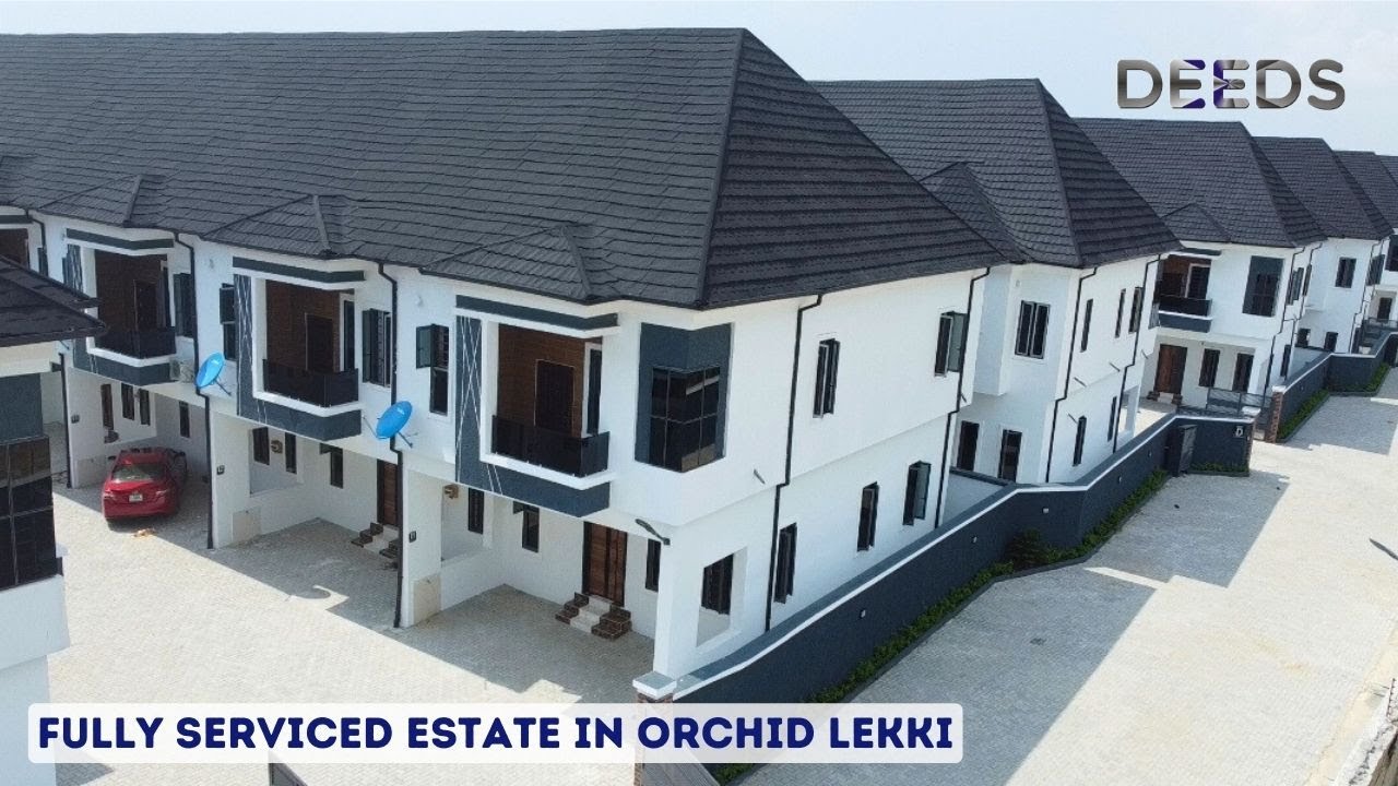 Inside Tour of A Beautiful Estate in Orchid Lekki, Lagos Nigeria || Woodland Court Estate