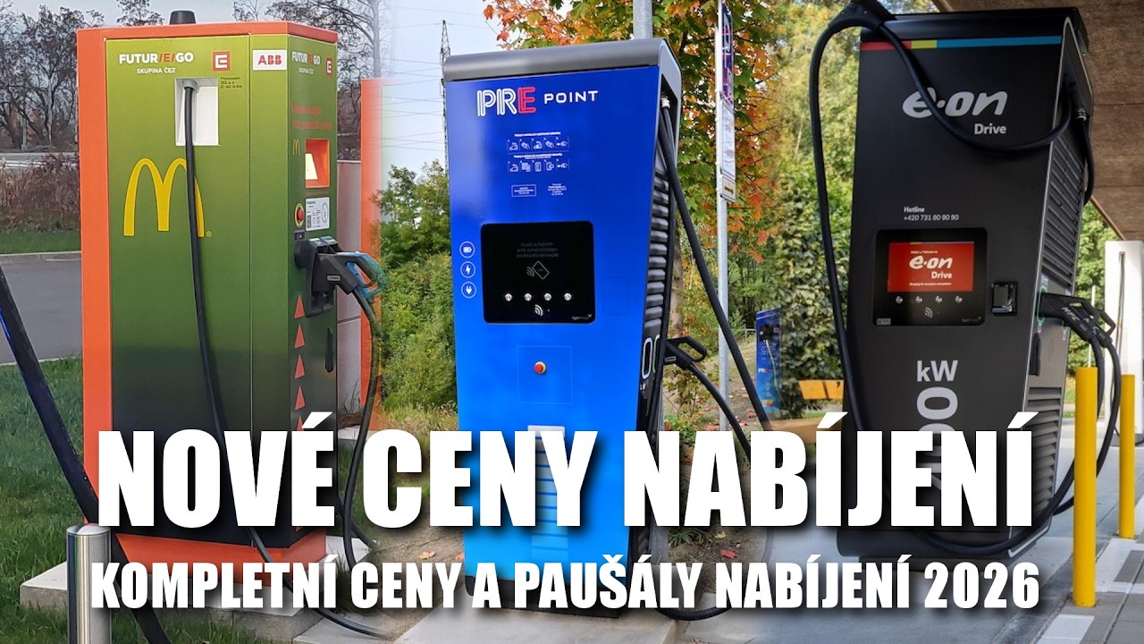 Ceny veřejného nabíjení 2026 v ČR: Kdo je nejdražší a kdo dává smysl?
