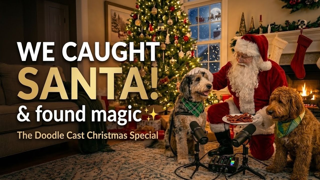 The Christmas Eve Stakeout: Rusty & Oreo Meet Santa 🎄🎙️