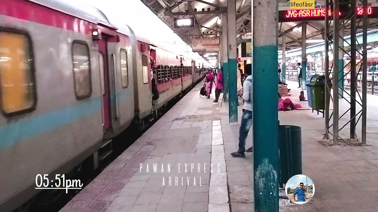 |11061 Pawan Express Arrival | Chhapra junction| Train Journey |