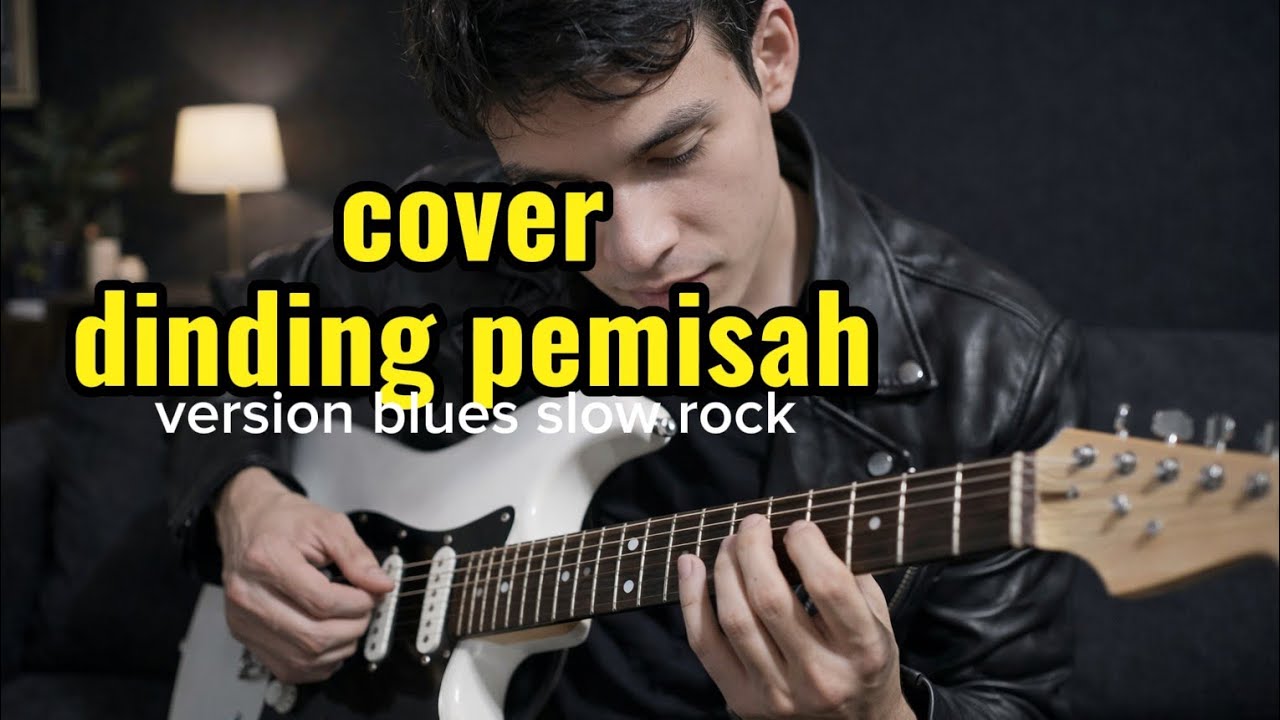 Cover Dinding Pemisah Versi Slow Rock Blues | Galau & Penuh Rasa