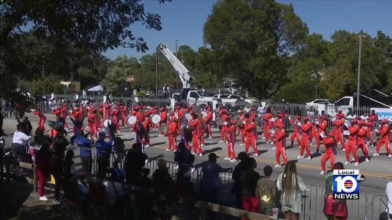 MLK Day parade ends with park festival in Miami